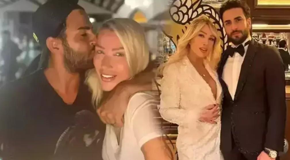 Sahnede romantik anlar Seda Sayandan eşine aşk dolu bakışlar Sahnede romantik anlar Seda Sayandan eşine aşk dolu bakışlar