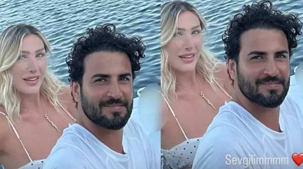 Sahnede romantik anlar Seda Sayandan eşine aşk dolu bakışlar Sahnede romantik anlar Seda Sayandan eşine aşk dolu bakışlar