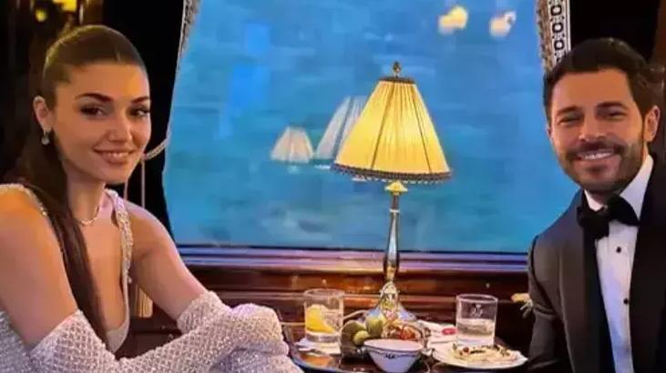 Yolculuktan paylaştı Hande Erçelden sürpriz kare