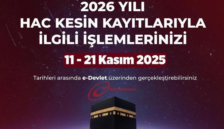 HAC KAYITLARI BAŞLADI MI, NASIL YAPILIR HAC KAYITLARI BAŞLADI MI, NASIL YAPILIR