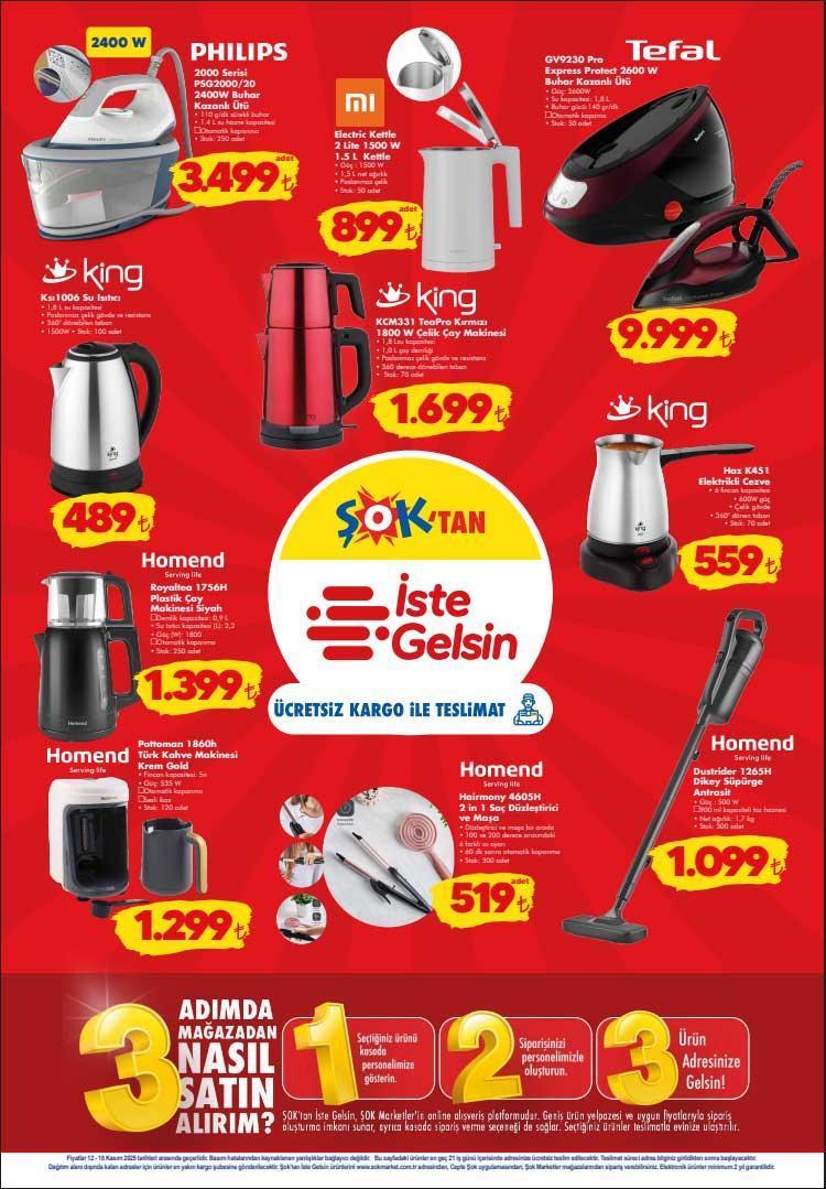 ŞOK 12-18 KASIM AKTÜEL İNDİRİMLERİ