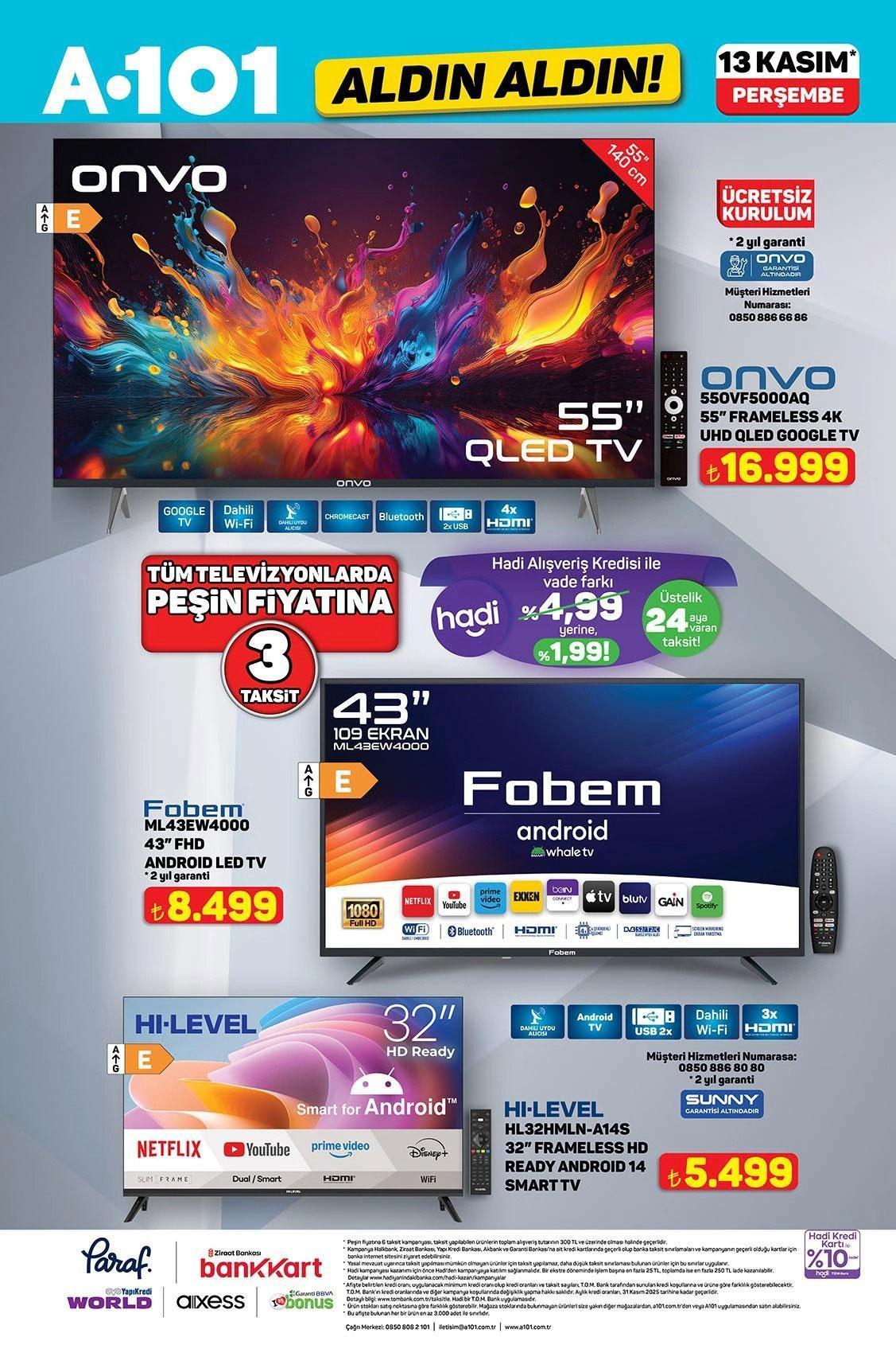 A101 ALDIN ALDIN 13 KASIM PERŞEMBE AKTÜEL İNDİRİMLERİ