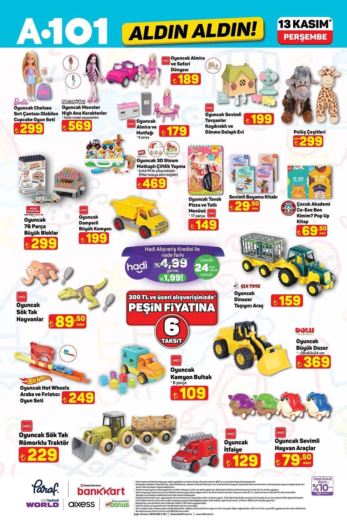 A101 ALDIN ALDIN 13 KASIM PERŞEMBE AKTÜEL İNDİRİMLERİ