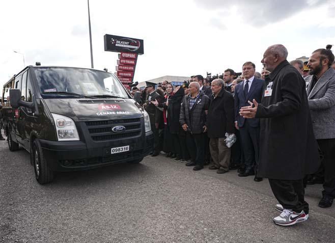 Askeri kargo uçağında şehit olan 3 asker, Ankarada son yolculuğuna uğurlandı