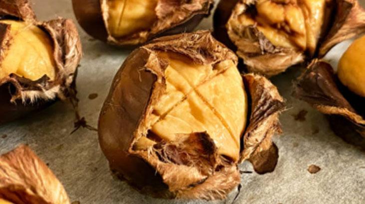 Kestane nasıl patlamadan pişirilir Kabuğunu pıt diye açan mükemmel taktik