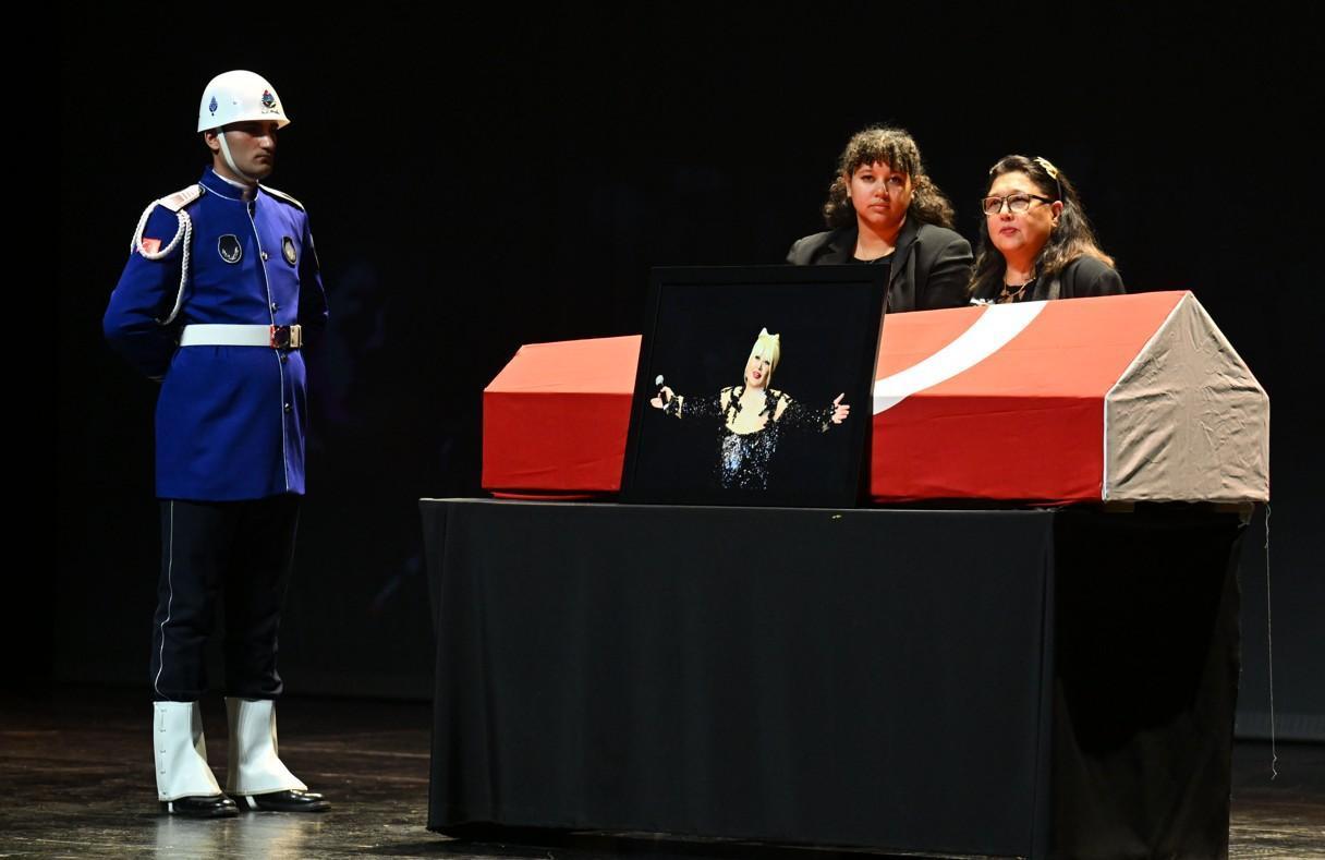 Sanatçı dostları akın etti Muazzez Abacıya duygusal veda... Sanatçı dostları akın etti Muazzez Abacıya duygusal veda...