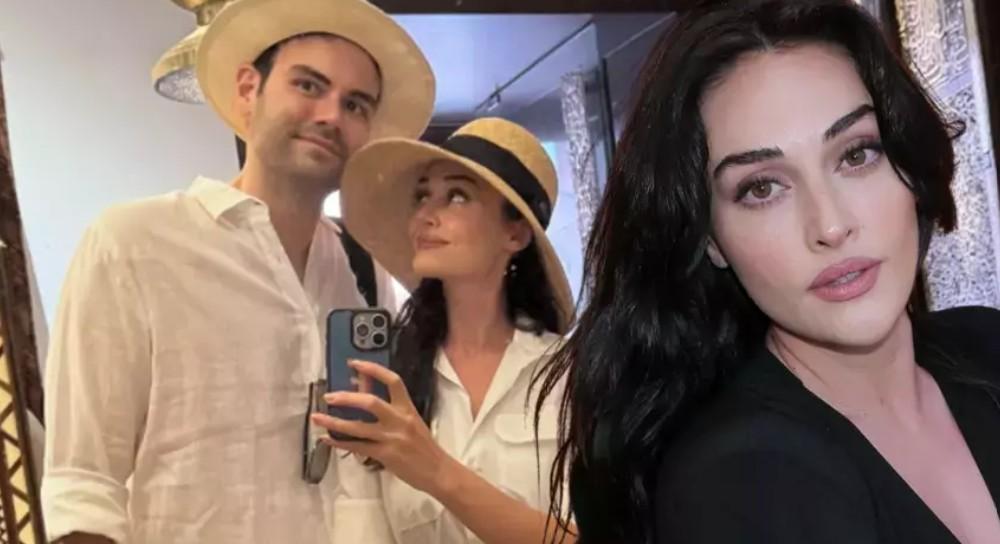 Aşıklar Fasta ortaya çıktı Faruk Sabancı ve Esra Bilgiç çiftinden yeni kare