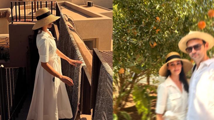 Aşıklar Fasta ortaya çıktı Faruk Sabancı ve Esra Bilgiç çiftinden yeni kare