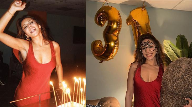 Sahra Şaş yeni yaşını böyle kutladı İşte doğum gününden kareler