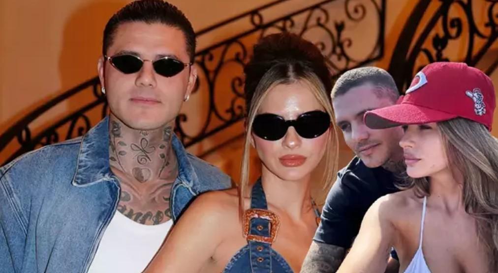 Romantik sevgili Icardi ve sevgilisinden aşk dolu poz
