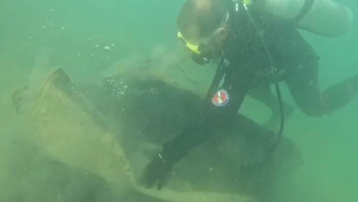 Diyarbakır’da barajın dibinden çıkanlar şoke etti Dalışta büyü malzemeleri buldular