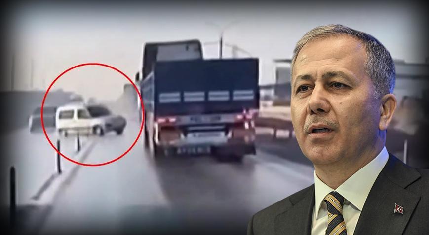 İçişleri Bakanı Ali Yerlikaya: Ceza, anlık; trafik kültürü ise kalıcıdır