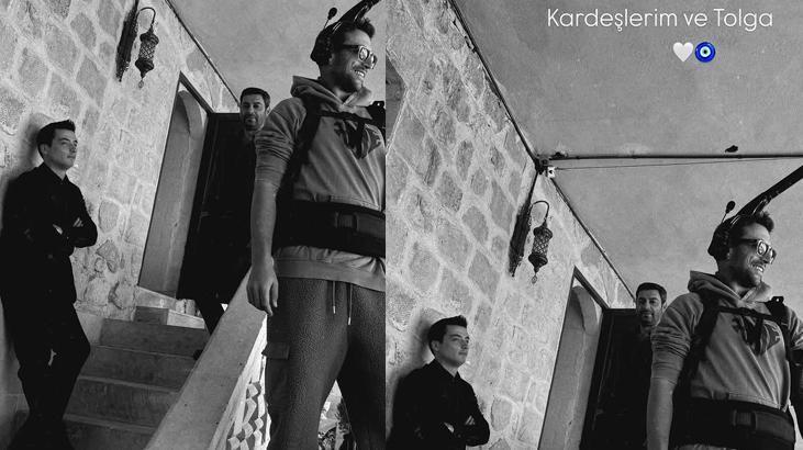 Uzak Şehir setinde eğlenceli anlar Sahra Şaş peş peşe paylaştı