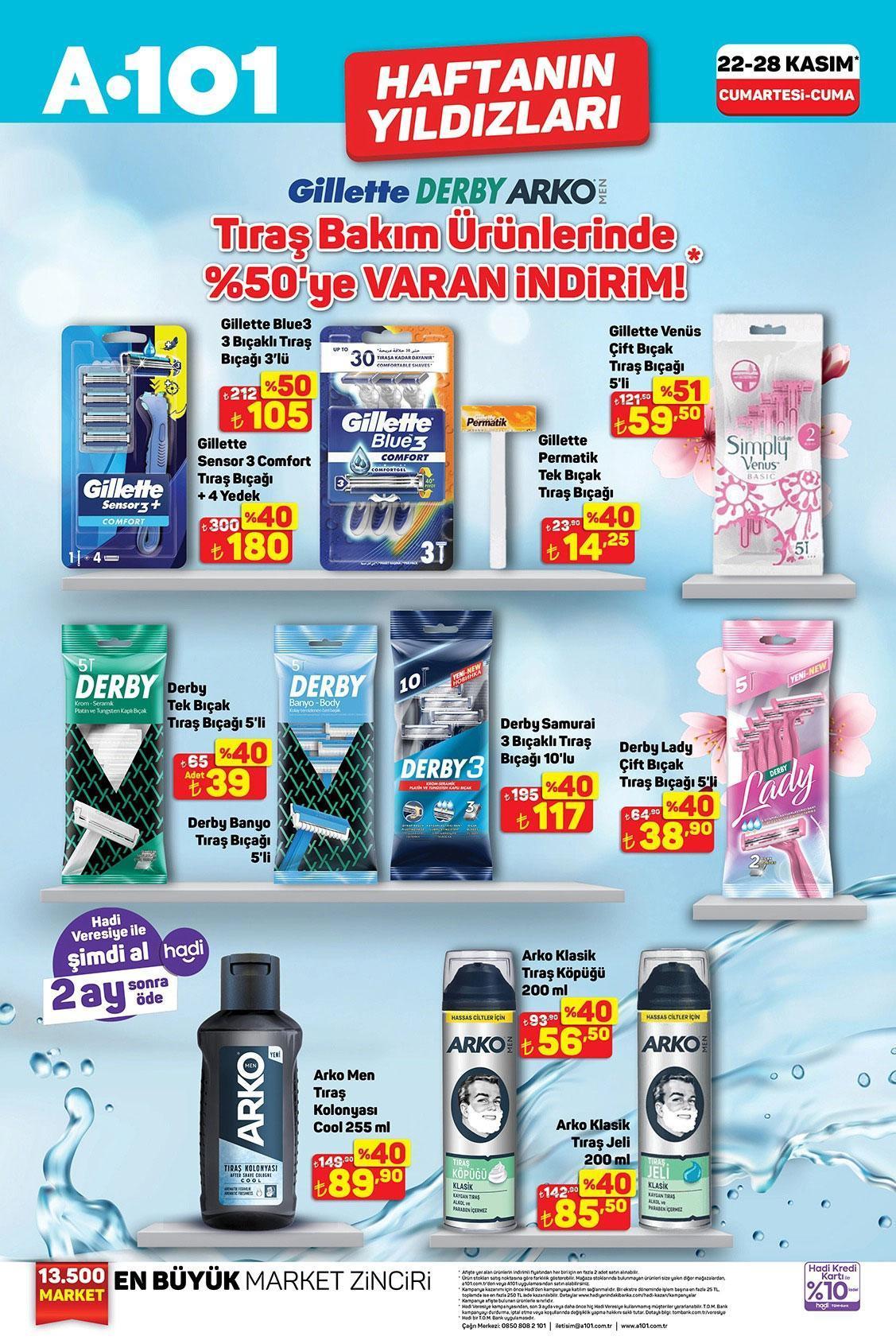 22-28 KASIM A101 HAFTANIN YILDIZLARI AKTÜEL KATALOĞU