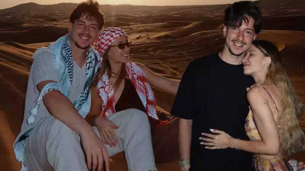 Annesi evlenmelerine karşı gelmişti Destan çifti Dubaide aşk tazeledi