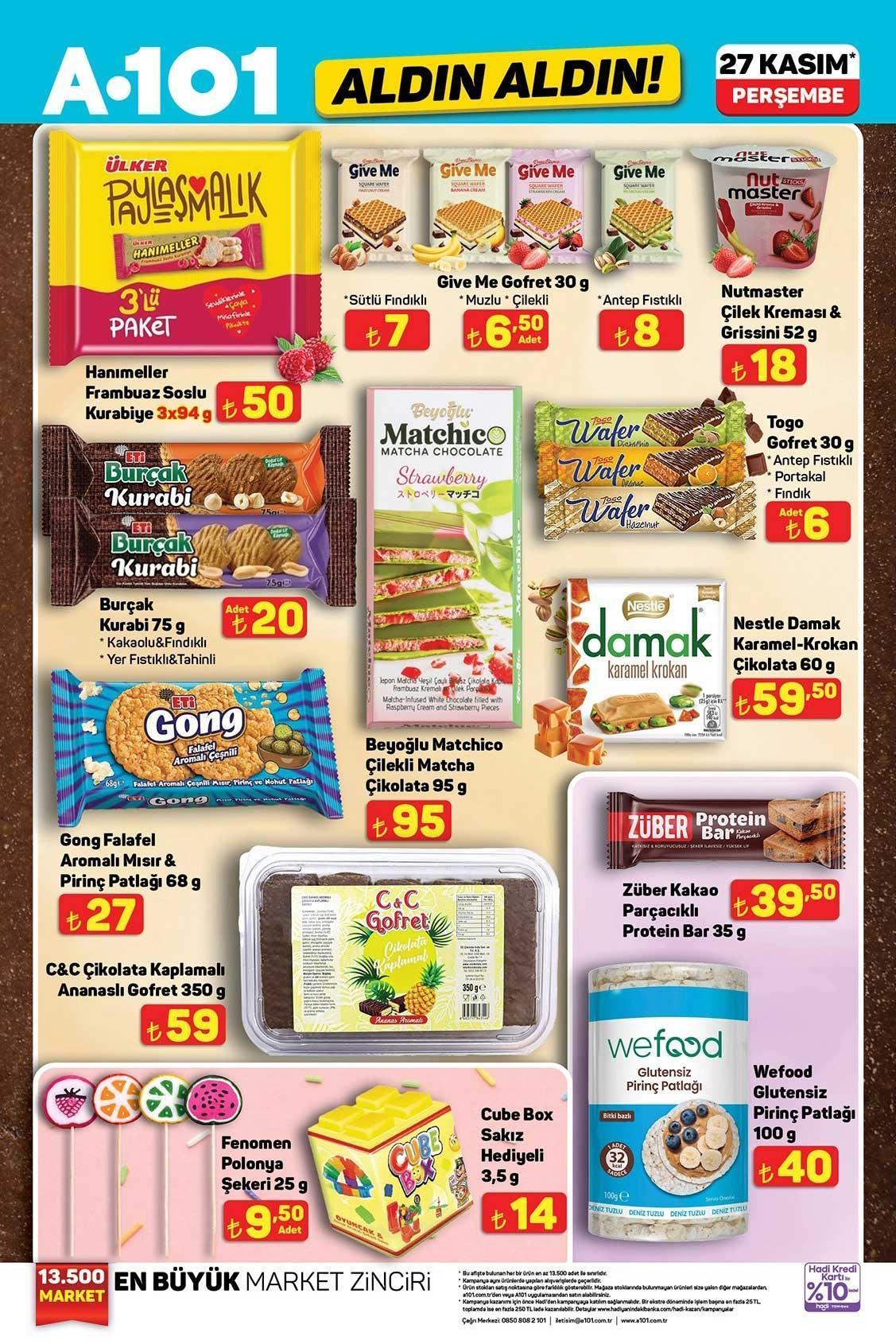 27 KASIM A101 AKTÜEL İNDİRİMLERİ