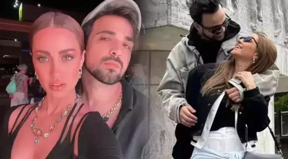 Mutluluktan gözleri parlıyor Derya Uluğ ve sevgilisinden romantik kare Mutluluktan gözleri parlıyor Derya Uluğ ve sevgilisinden romantik kare