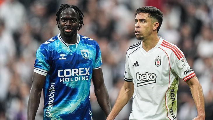 Beşiktaş - Samsunspor maçından kareler