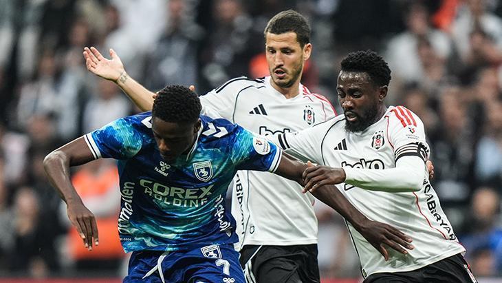 Beşiktaş - Samsunspor maçından kareler