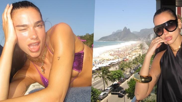 Yine pozlarıyla sosyal medyayı salladı Bu kez adres Brezilya: 1.5 milyondan fazla beğeni