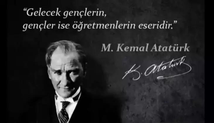 Bugünün önemi 👩🏻‍🏫👨🏻‍🏫 Öğretmenler Günü mesajı & Atatürk sözleri || 24 Kasım Öğretmenler Günü resimli mesajları