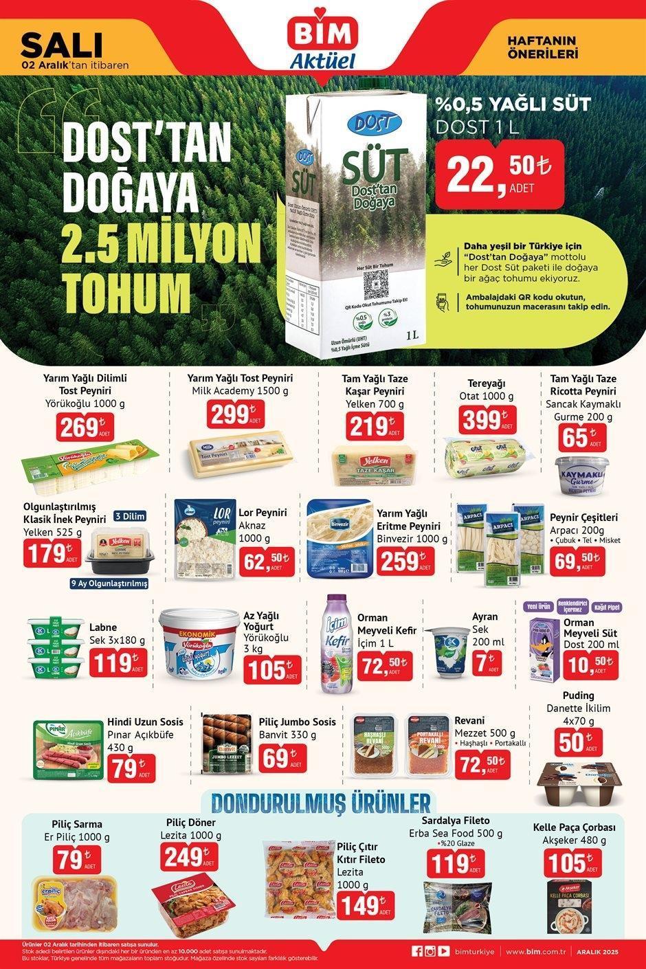 2 ARALIK SALI BİM AKTÜEL KATALOĞU