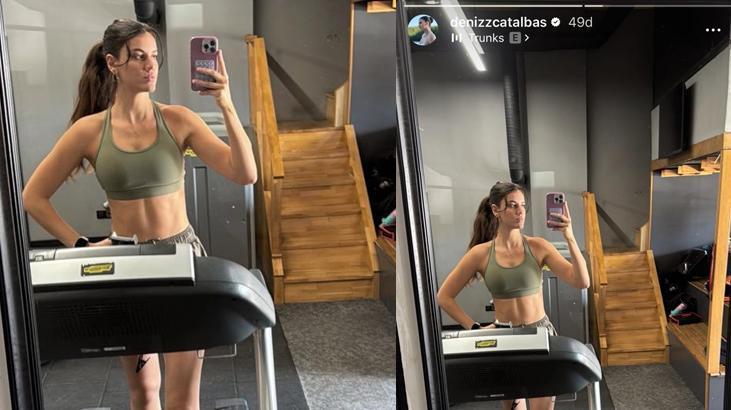 Salondan çıkmıyor Deniz Çatalbaş Survivor macerasına böyle hazırlanıyor