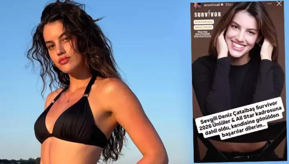 Salondan çıkmıyor Deniz Çatalbaş Survivor macerasına böyle hazırlanıyor
