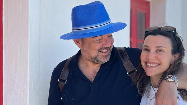 Pariste aşk başkadır Ata Demirer ve sevgilisi Dilara Alemdardan yeni kareler