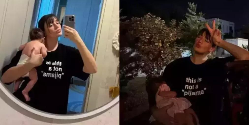 Doğumdan aylar sonra ilk kez paylaştı 5 ay önce şu sıralar