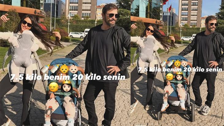Kural ailesi bir arada İşte minik Demirden yeni kare