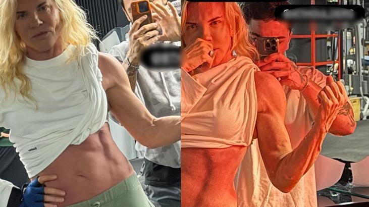 Kim der 62 yaşında diye Biricik Sudenin kaslı hali olay oldu