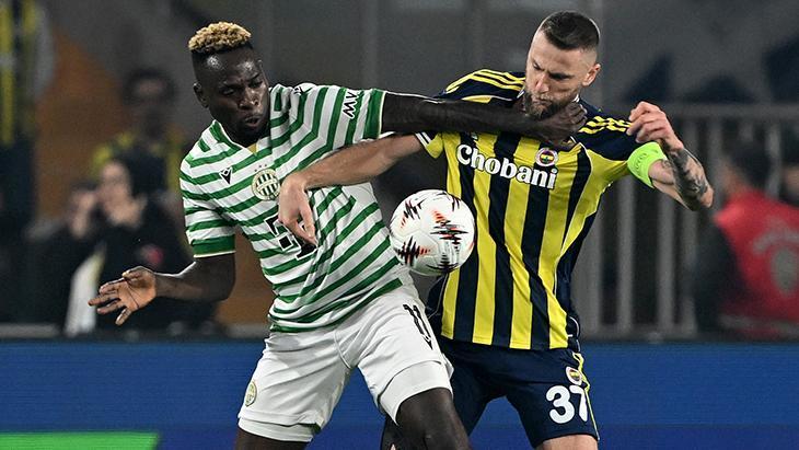 Fenerbahçe - Ferencvaros maçından görüntüler