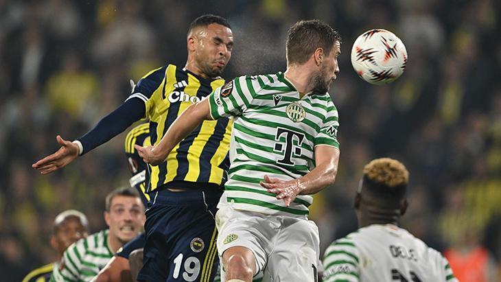 Fenerbahçe - Ferencvaros maçından görüntüler