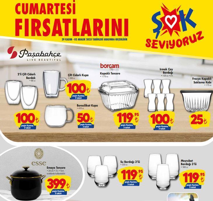 ŞOK FIRSATLARI 29 KASIM 2025 📢 Şokta bugün neler var Oyuncak, züccaciye, beyaz eşya...