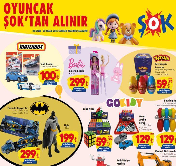 ŞOK CUMARTESİ FIRSATLARI 28 KASIM