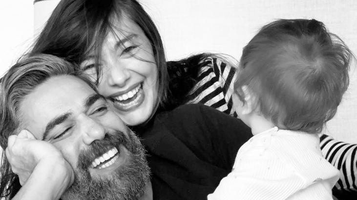 Neslihan Atagül ve Kadir Doğuludan aile pozu Tarife sığmaz