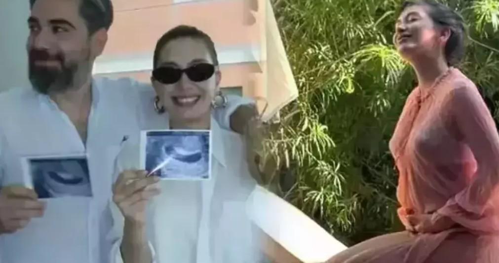 Neslihan Atagül ve Kadir Doğuludan aile pozu Tarife sığmaz