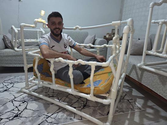 3 saatte yaptı, milyonlar izledi Tesisatçı babadan kızına eşi benzeri olmayan hediye