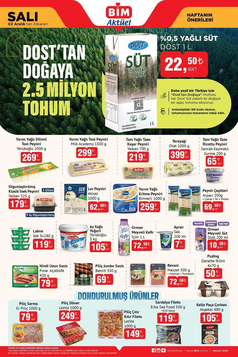 2 ARALIK SALI BİM AKTÜEL KATALOĞU