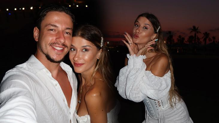 Enis Destan ve eşi Arzum Destan'dan Londra'da romantik poz