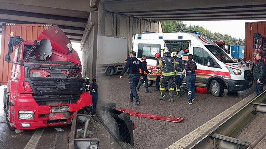 Korkunç ölüm! Kullandığı TIR’ın altında can verdi
