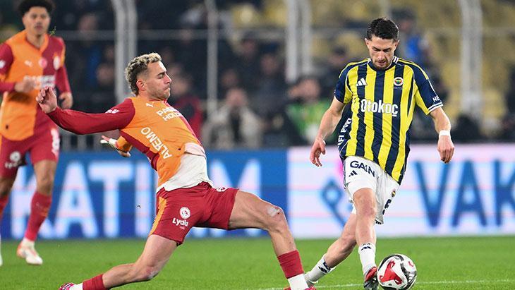 Fenerbahçe - Galatasaray karşılaşmasından görüntüler