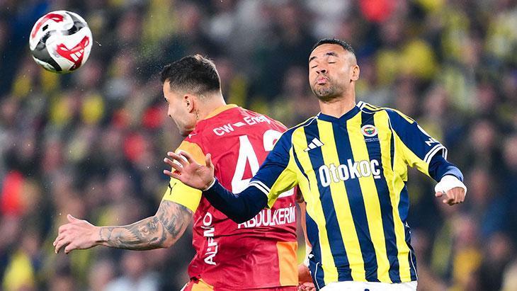 Fenerbahçe - Galatasaray karşılaşmasından görüntüler