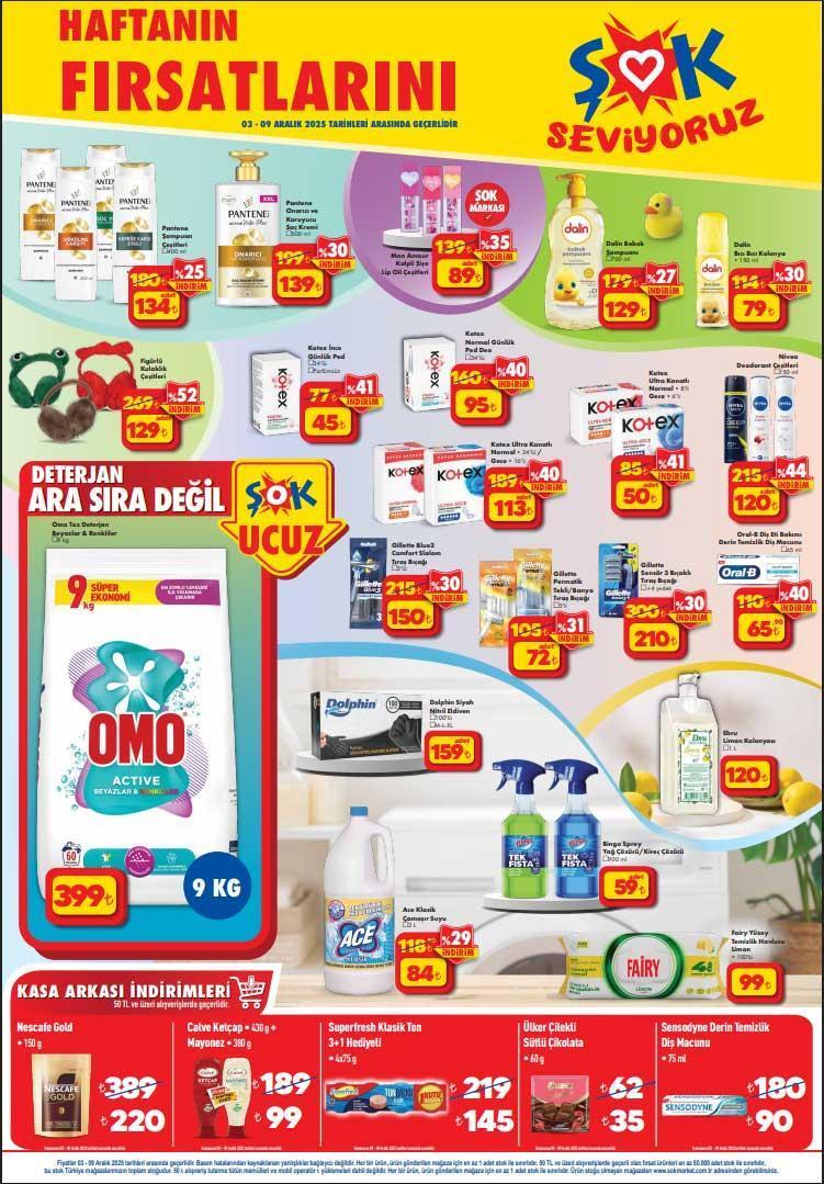 ŞOK 3-9 ARALIK AKTÜEL KATALOĞU