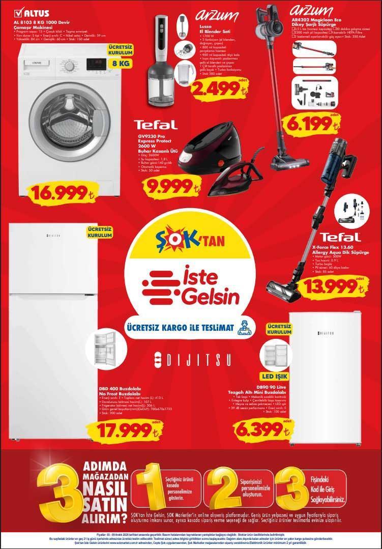 ŞOK 3-9 ARALIK AKTÜEL KATALOĞU