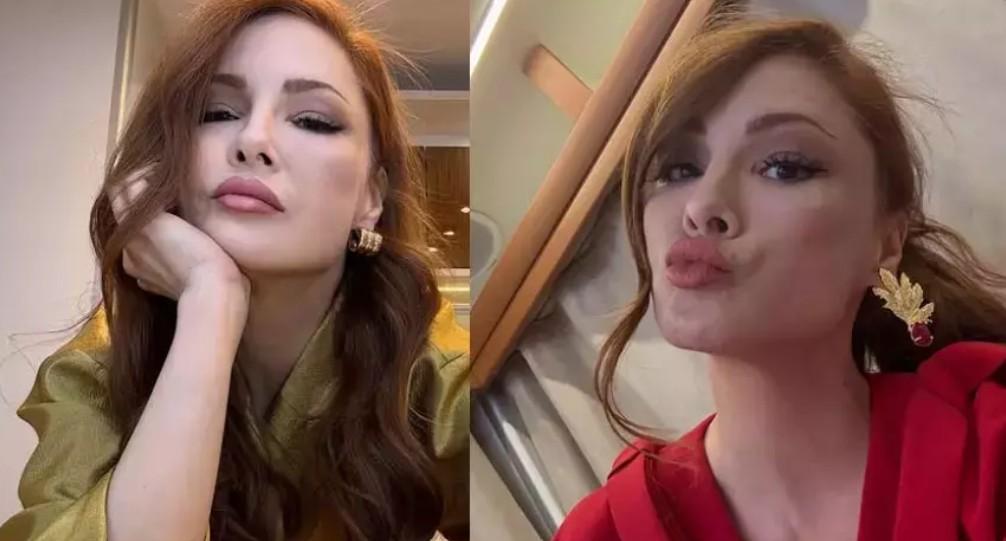 Mine Tugaydan yeni Instagram pozları Sonbahar güzelliği