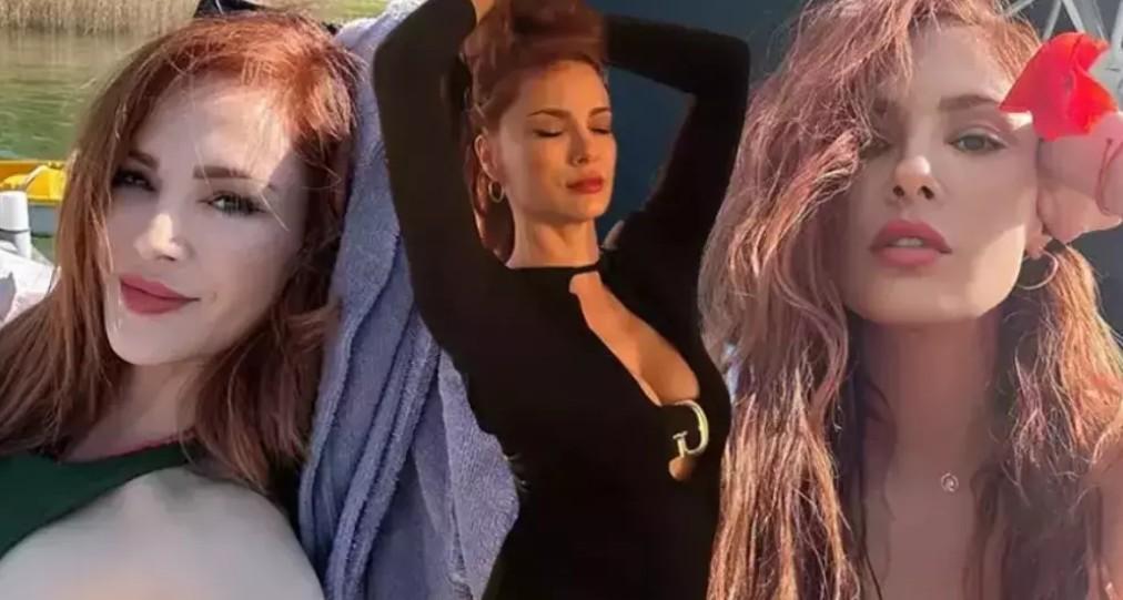 Mine Tugaydan yeni Instagram pozları Sonbahar güzelliği