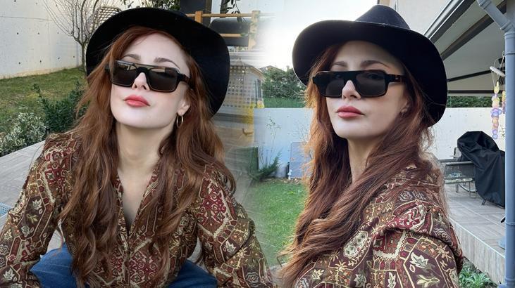 Mine Tugaydan yeni Instagram pozları Sonbahar güzelliği