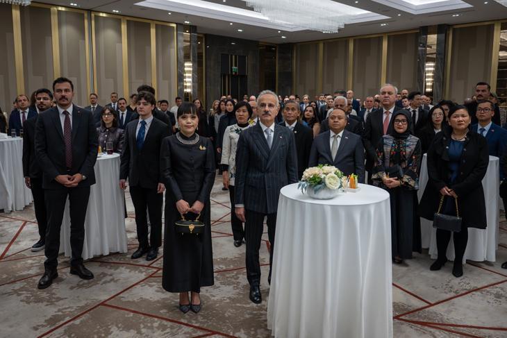 Bakan Uraloğlu, Tayland Krallığı Milli Günü Resepsiyonuna katıldı